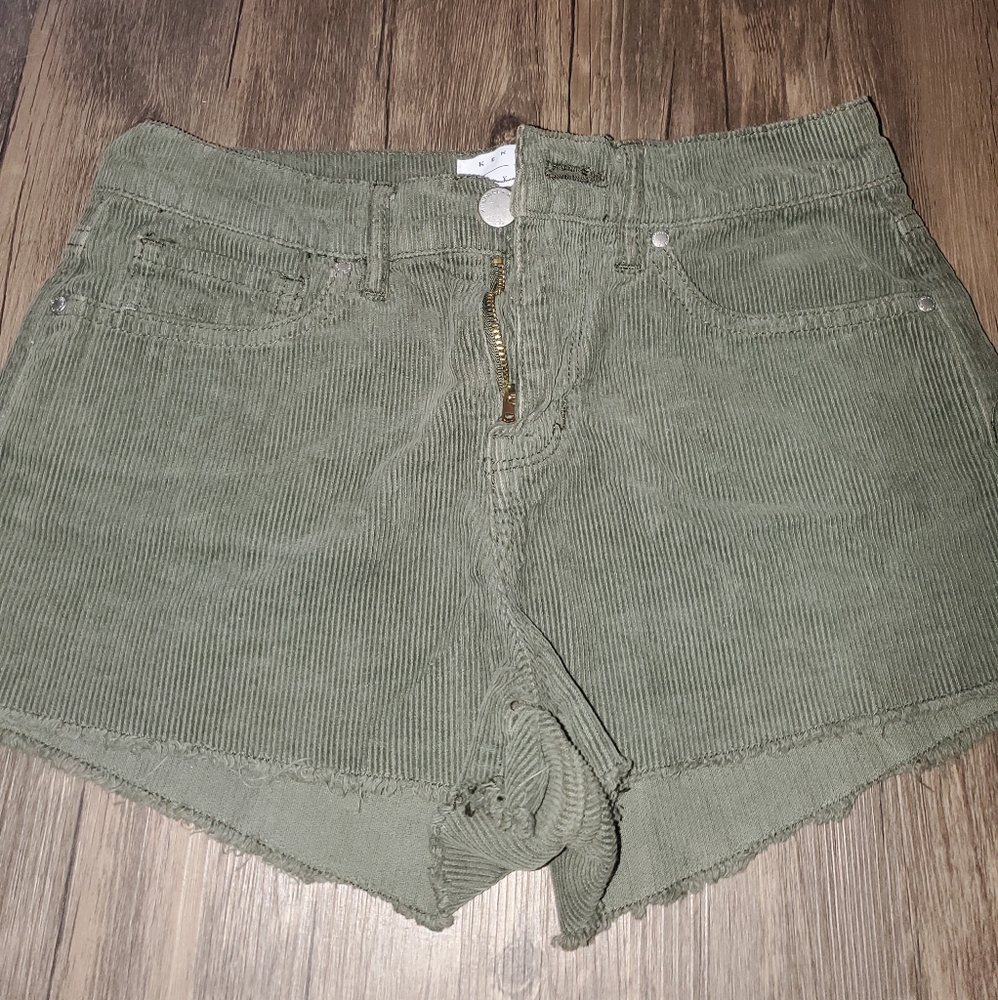 Kendall + Kylie corduroy shorts